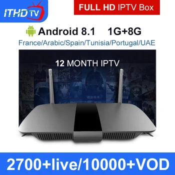 

Q1504 TV Box With ITHDTV IPTV Activation Code 1 Year Subscription Europe French Italian Channels Android Arabic TV Box