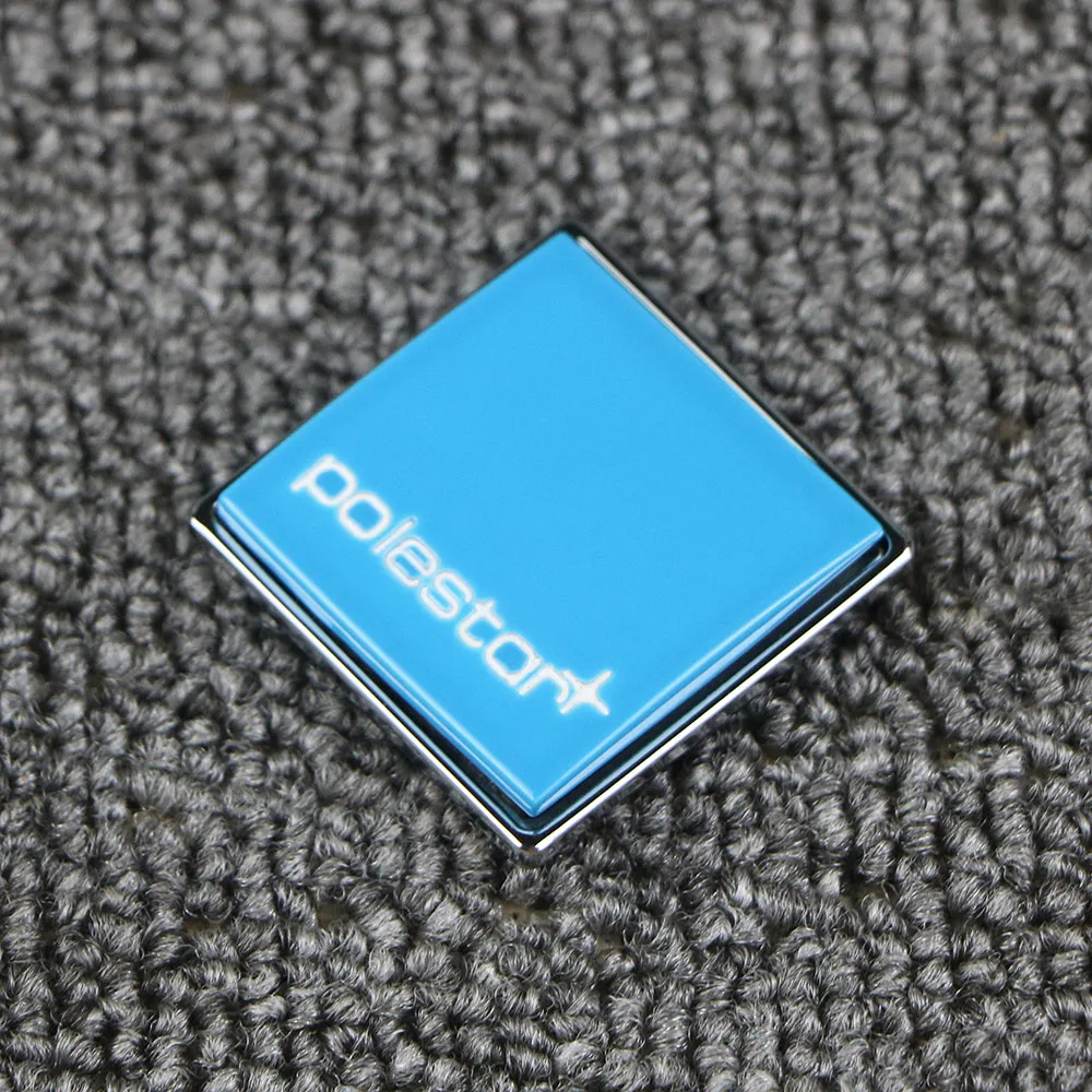  Car Sticker 3D Polestar Emblem Badge Logo Car Badge Trunk Sticker For VOLVO S60 V60 S80 XC60 XC90 X