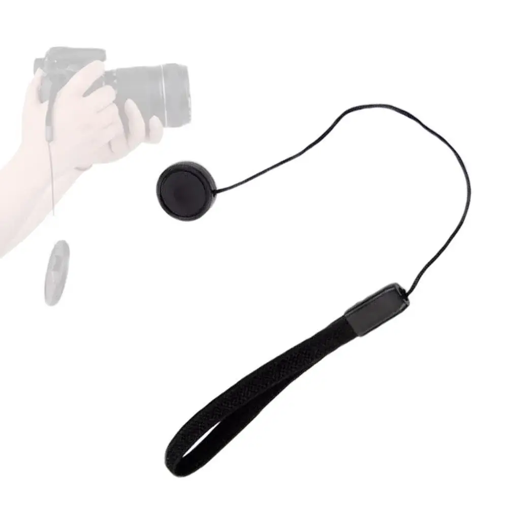 1pcs DSLR Lens Cap Holder Keeper Strap Cable Leash Film 5pcs lots Cord For Nikon Digital / DSLR SLR Camera V1X4