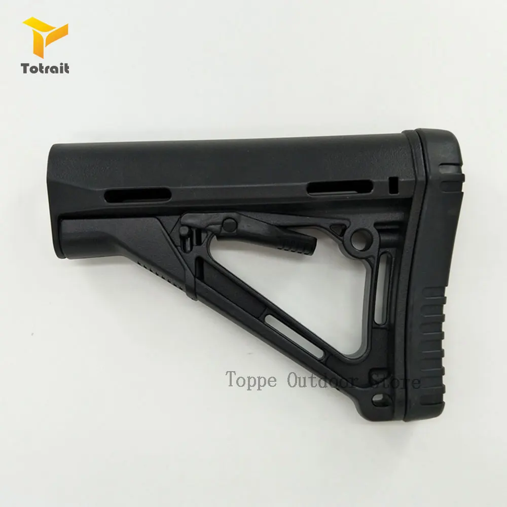

TOtrait Tactical Gun Rifle CTR Stock Rear Carbine Fixed Stock For M4 Water Bullet Airgun Equipment Butt CS Hunting Accessory