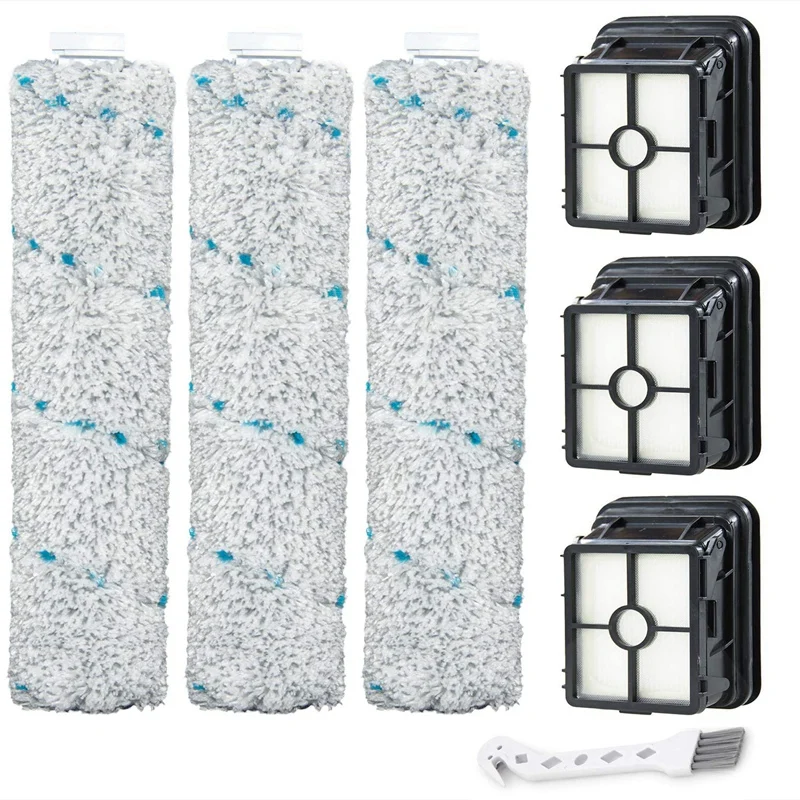 7 Pcs Brush Roller & Vacuum Filters Replacement Parts for Bissell