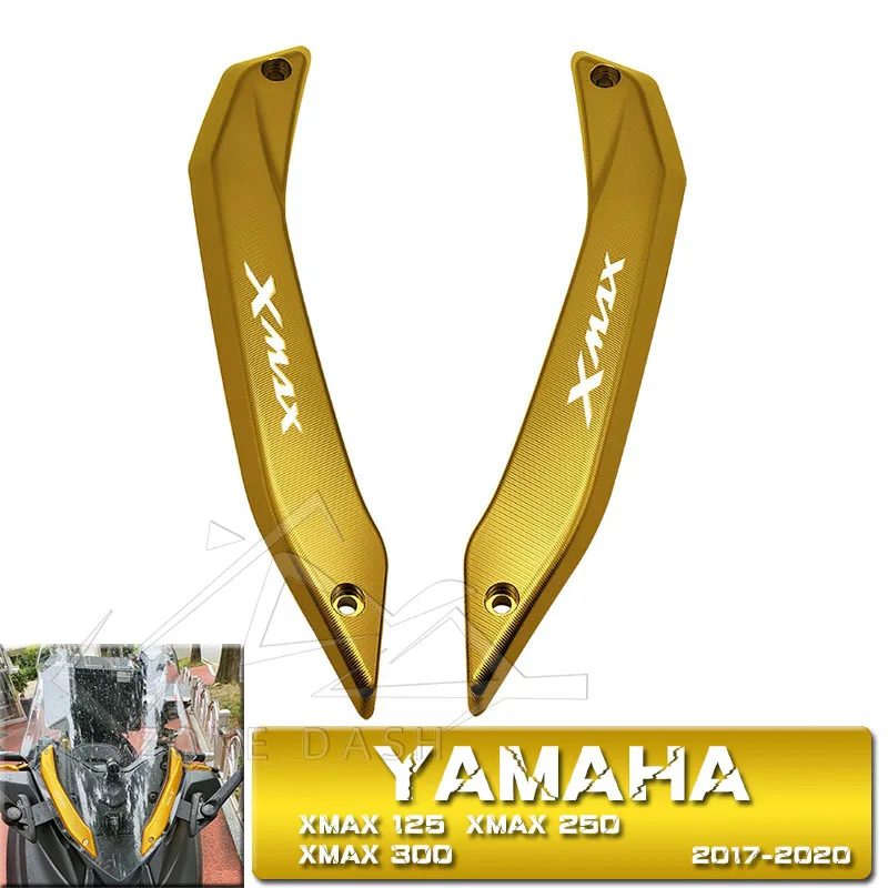 

Motorcycle For YAMAHA XMAX300 XMAX 125 250 300 400 2017-2021 Accessories Windshield Deflectors Windscreens Bracket Set Protector