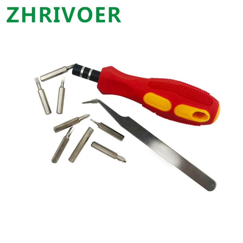 32pc  telecommunication clock and watch maintenance mobile phone iPhone dismantling tool screwdriver screwdriver combination set