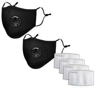 

Black Mouth Mask Unisex Cotton Face Mask Anime Mask For Cycling Camp Masks Mouth Cover For Man And Woman Mascaras Hot#30