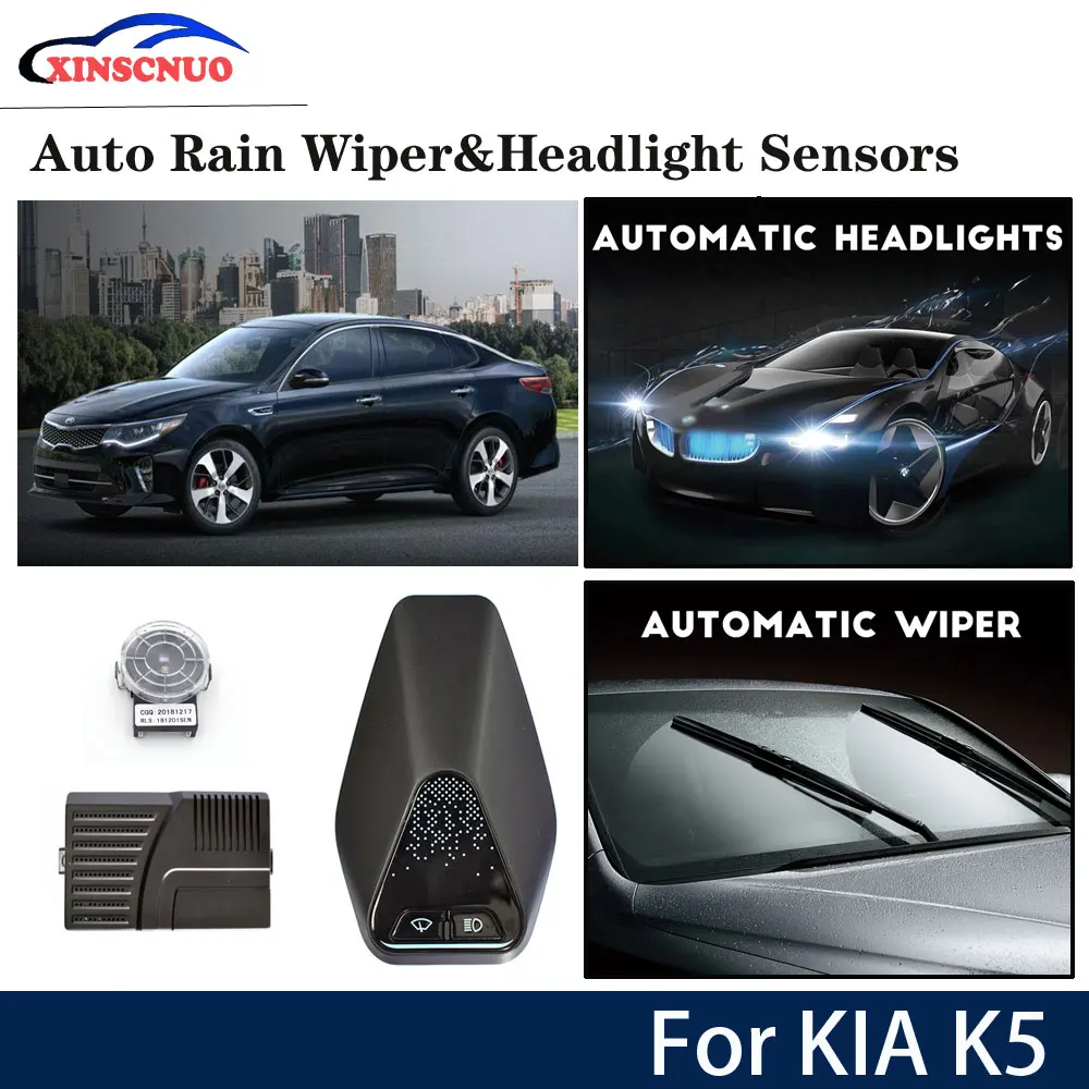 

Car smart wiper and headlight sensor For KIA K5 2016 2017 2018 2019 Automatic driving assistant System
