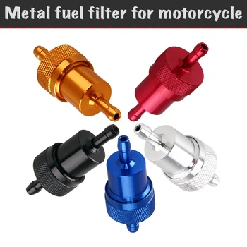 

Metal fuel filter for motorcycle, ATV, scooter, moped, gasoline filter, universal fuel filter