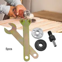 

5 Pcs/Set Electric Drill Variable Angle Grinder Connecting Rod Converter Set Drill Conversion Angle Grinding Tool
