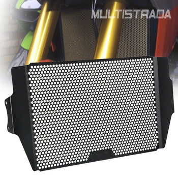 

For Ducati Multistrada 1200 S Pikes Peak Touring 2010-2014 2012 Motorcycle Aluminum Radiator Guard Protector Grille Grill Cover