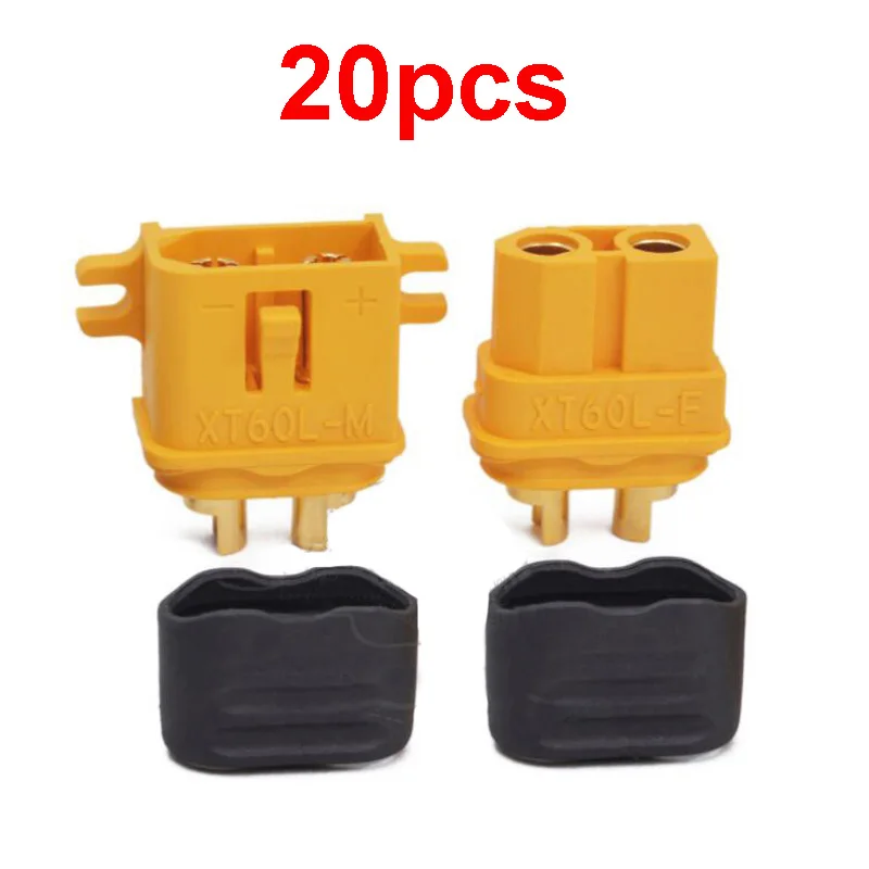 Mountable XT60 Plug XT60L Power Battery Connector Male/Female XT60L-M/F Adapter F RC Model Charger Controller Electric Forklifts | Игрушки и
