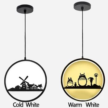 

Sale Creative Painting Nordic pendant lamp lights chandelier lighting led hanglamp loft decor lamps light fixtures hanging lamp