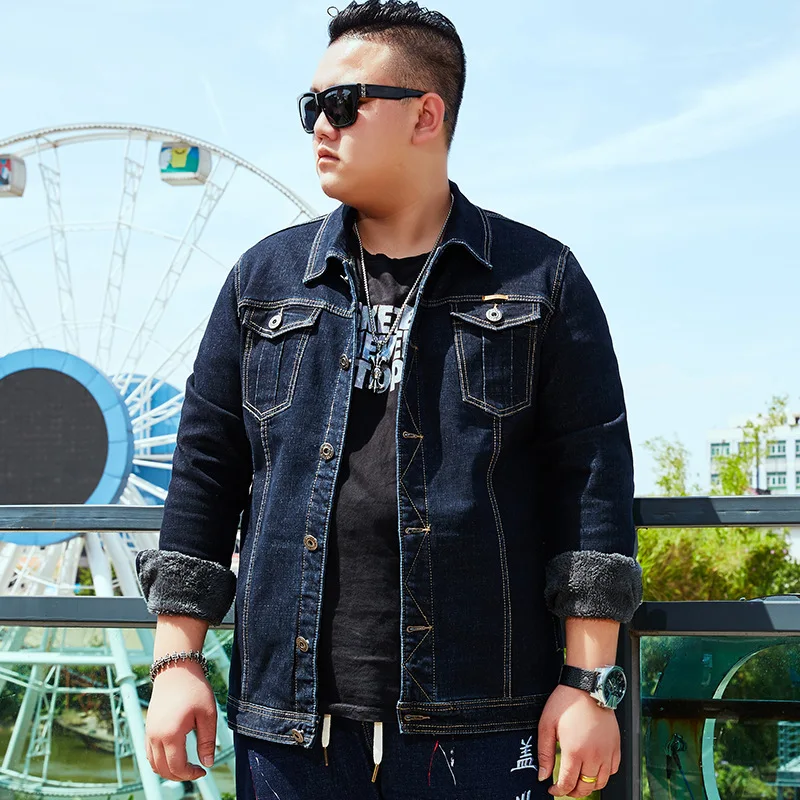 big size denim jacket