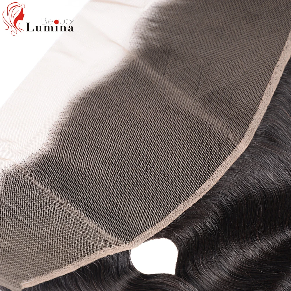 13x4 Lace Frontal 4X4 Body Wave Lace Frontal Closure 4x4 Brazilian Remy Hair Pre Plucked 100% Human Hair Lace Frontal 13x4