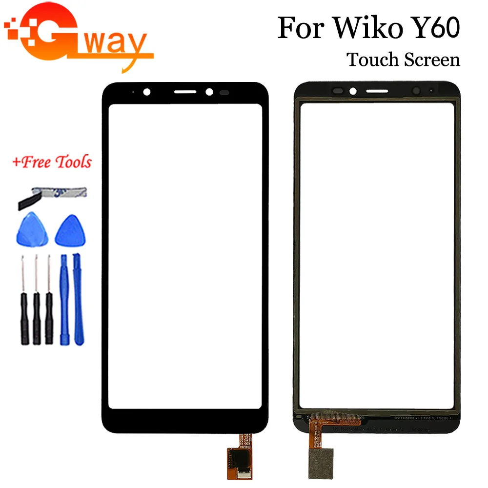 

5.45'' For Wiko Y60 Touch Panel Touch Screen Digitizer Sensor Phone Replacement Touch Glass Lens+Tools