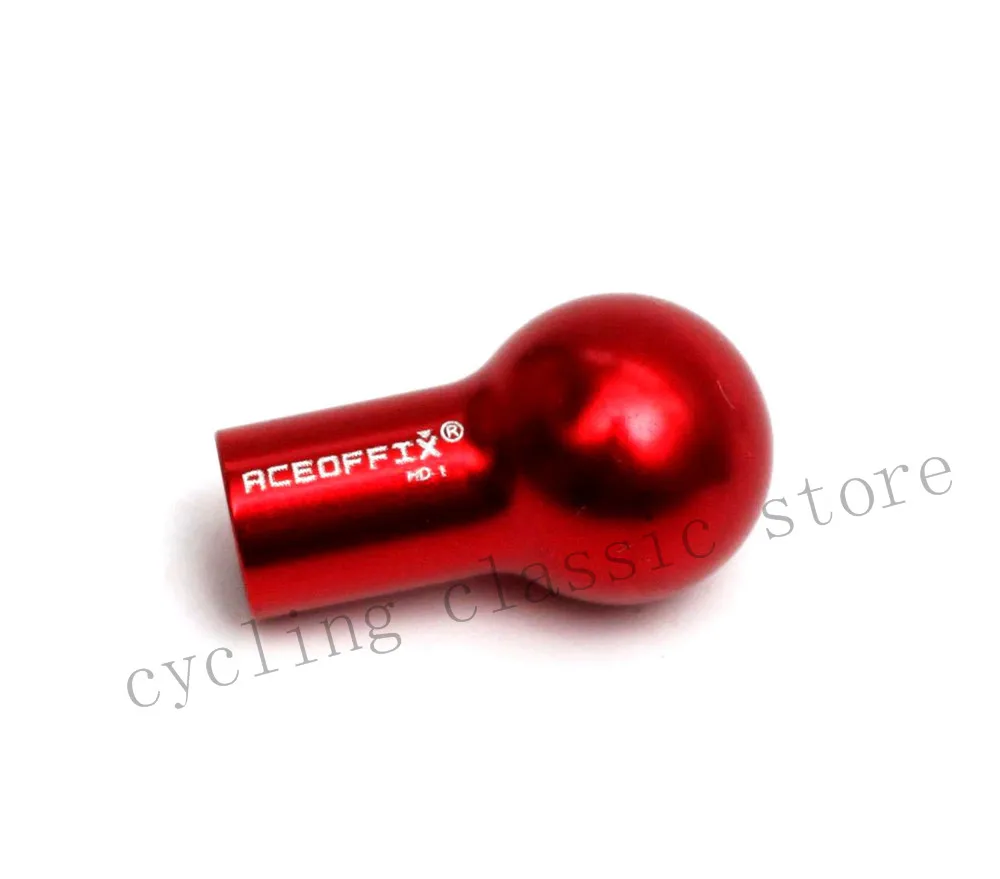 Aceoffix мяч ловли для brompton складной руль велосипеда - Цвет: red