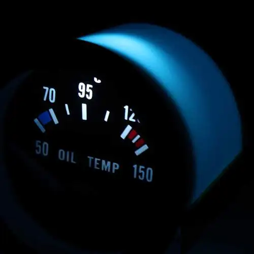 Датчик температуры масла Pressione Olio Indicatore Contagiri Misuratore di Temperatura 12 В DC 52 миллиметра для Авто Мото