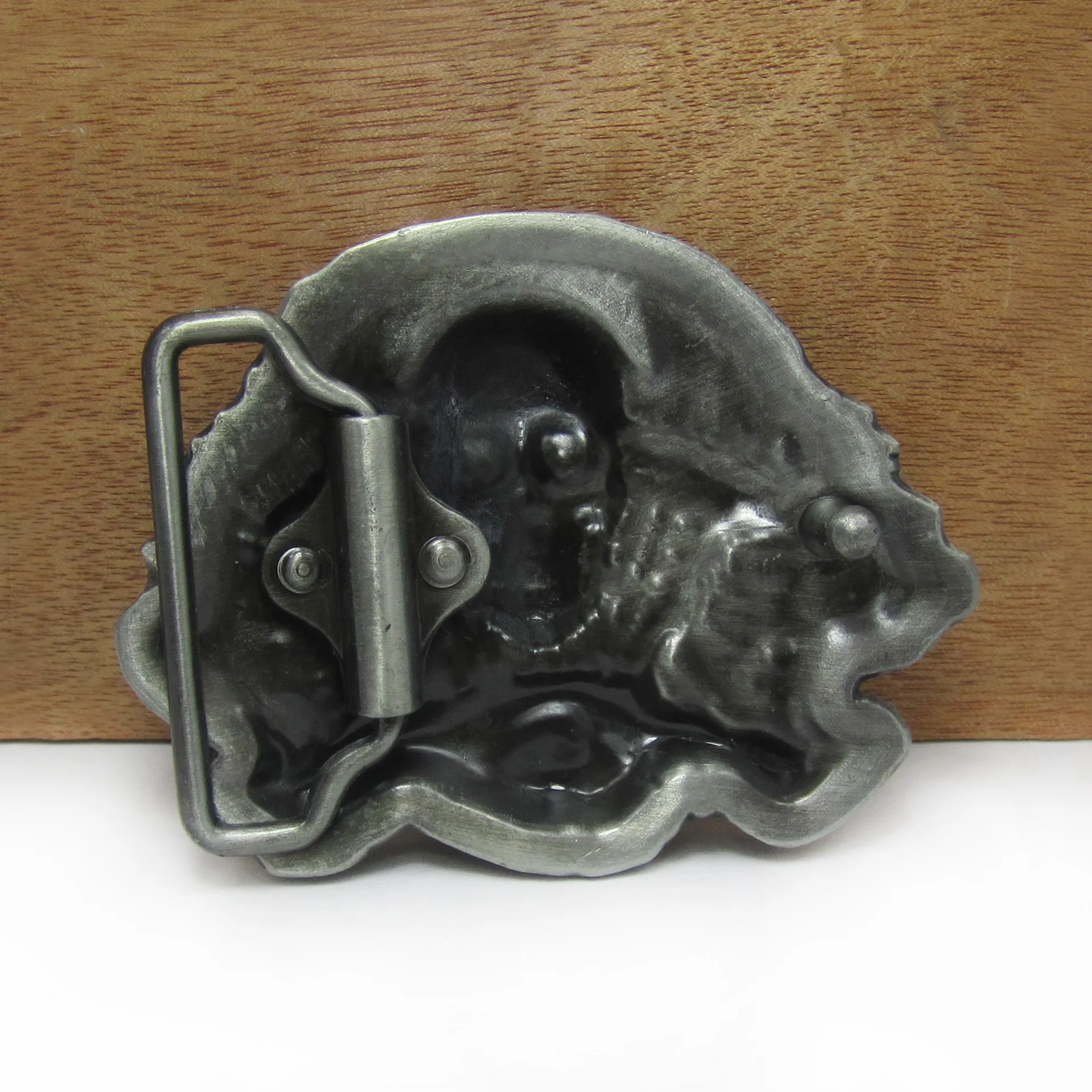 BuckleClub bad to the bone skull ковбойский ремень для джинсов в западном стиле Пряжка FP 02475
