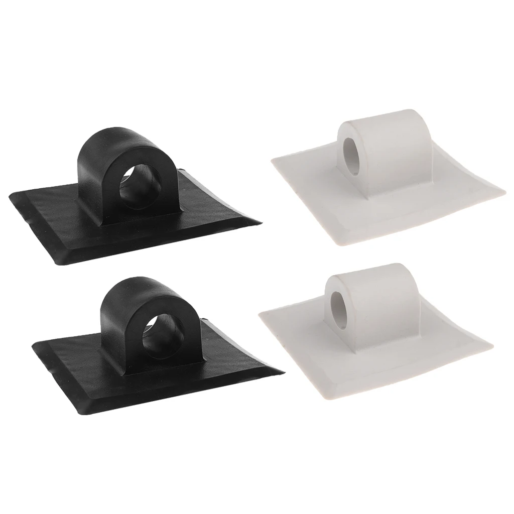2 Pcs Kayak Trolling Fishing Boat Rubber Dinghy Engine Motor Mount Mounting Holder Bracket