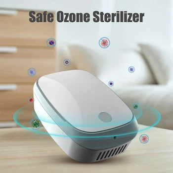 

Mini Ozone Sterilizer Machine Air Purifier For Refrigerator Food Freshener Eliminator Deodorization Sterilizer Ozone Generator