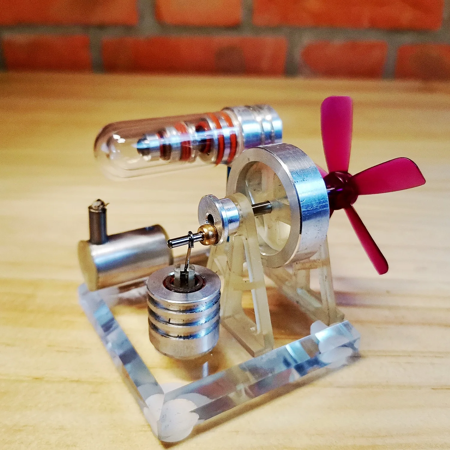 Микро Stirling двигатель science gift обучающая игрушка модель двигателя Стирлинга модель