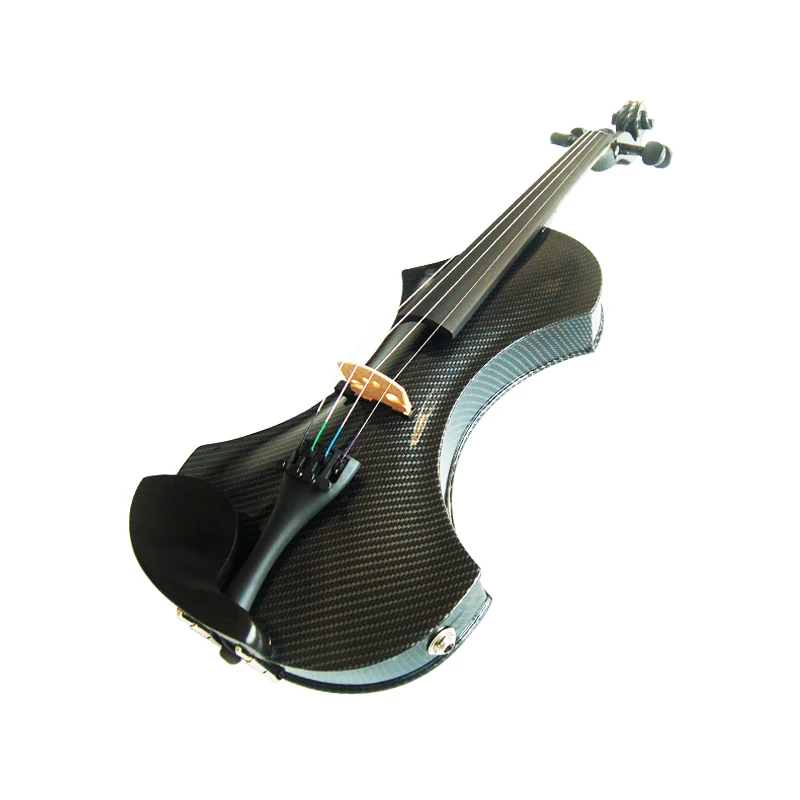 Kinglos 4/4 Top quality pick up professional solid wood 4/4 with bow for cost electric violin