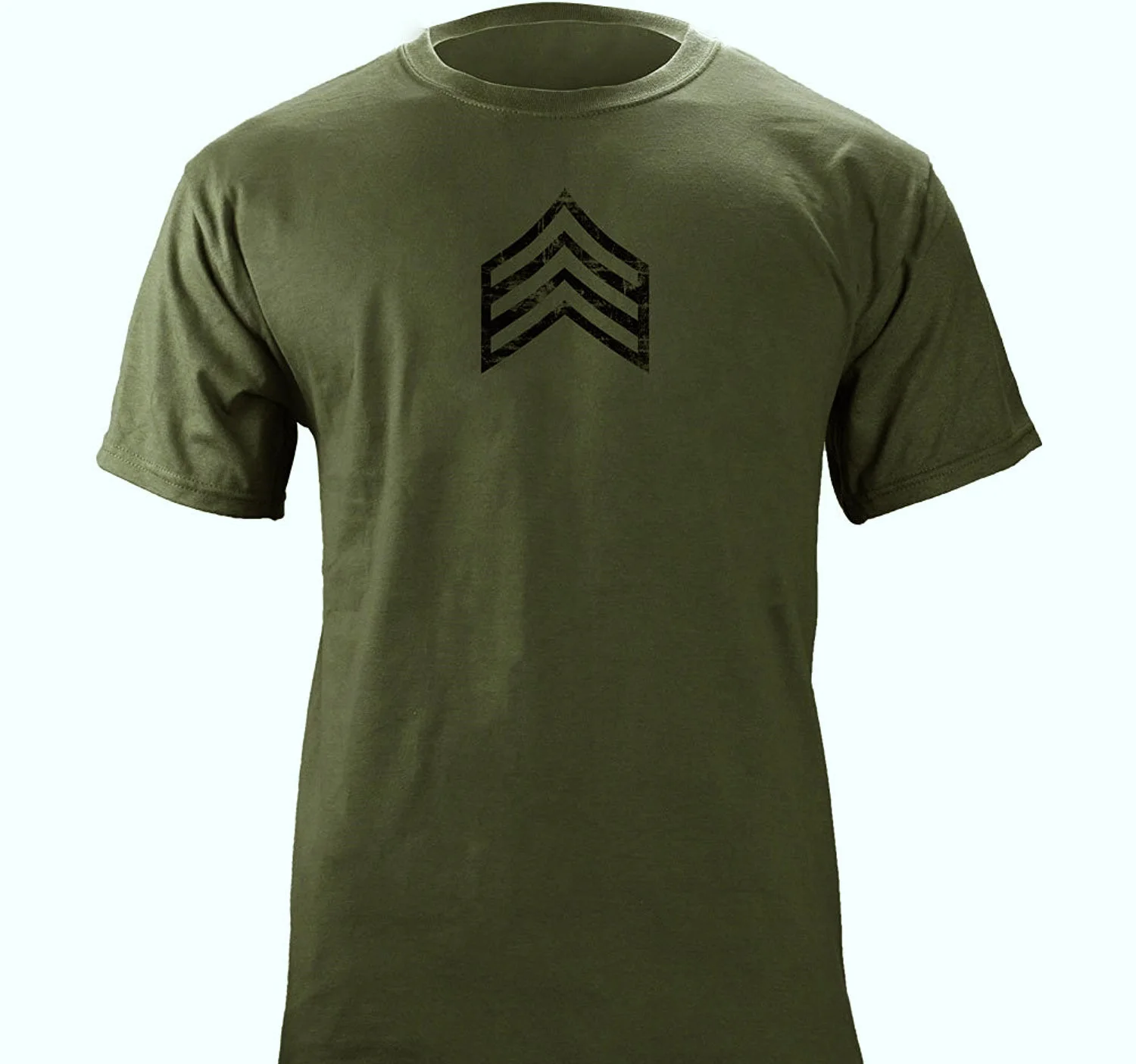 

Print T Shirt Summer Casual Vintage Army E 5 Sergeant Rank Veteran T Shirt