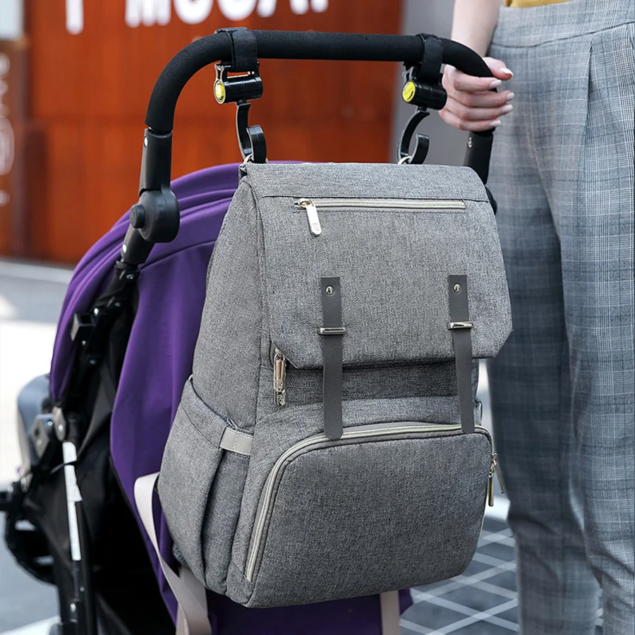 Сумка для детских подгузников, детский рюкзак с usb-портом, органайзер для детской коляски для мамы, папы, сумка для подгузников, сумки для беременных с подогревателем бутылочек