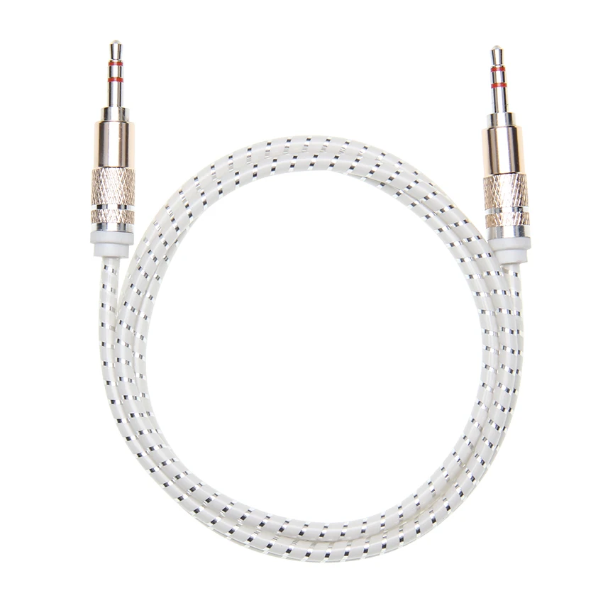 Colorful Jack 3 5mm Audio Cable Candy Car AUX Cable Headphone Extension Code for Phone Car Headset Speaker 50pcs lot