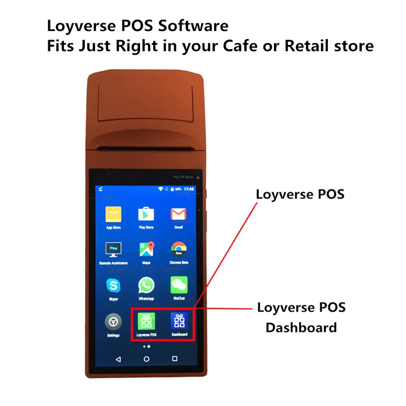 SM-V1S Портативный беспроводной Bluetooth термопринтер сенсорный экран usb Android wifi GPRS Мобильный POS мини принтер