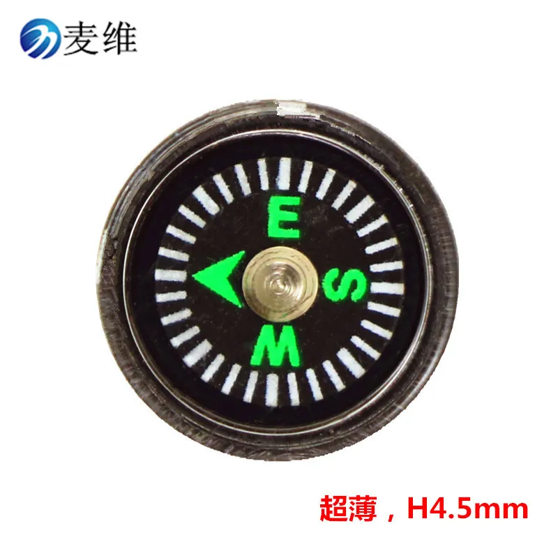 Напрямую от производителя ультра-тонкий 12 Размер микро без масла пластиковые фитинги с точным компасом открытый маленький компас Горячий
