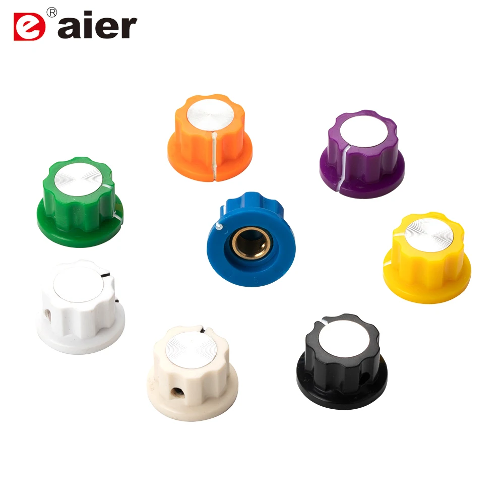 Guitar Fluted Plastic Volume Knob 100PCS