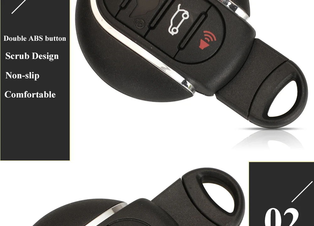 Keyforkess 10pcs custodia a conchiglia portachiavi intelligente a distanza per BMW MINI Cooper serie F F55 F56 F57 F54 F60 copertura senza chiave automatica 11 Keyforkess 10pcs custodia a conchiglia portachiavi intelligente a distanza per BMW MINI Cooper serie F F55 F56 F57 F54 F60 copertura senza chiave automatica - H20bca25d0d5a4cff95186c286dc61034S