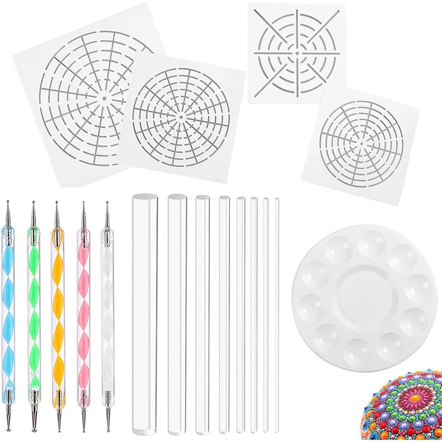 Mandala Paint Palette - Silicone Paint Tray