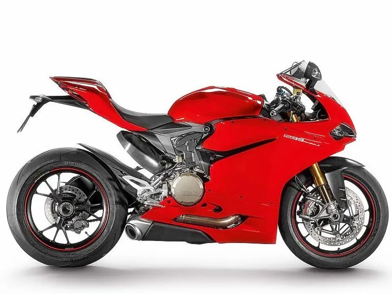 Литье под давлением ABS Обтекатели подходит для DUCATI 959 1299 Panigale 15 16 17 18 красный глянцевый