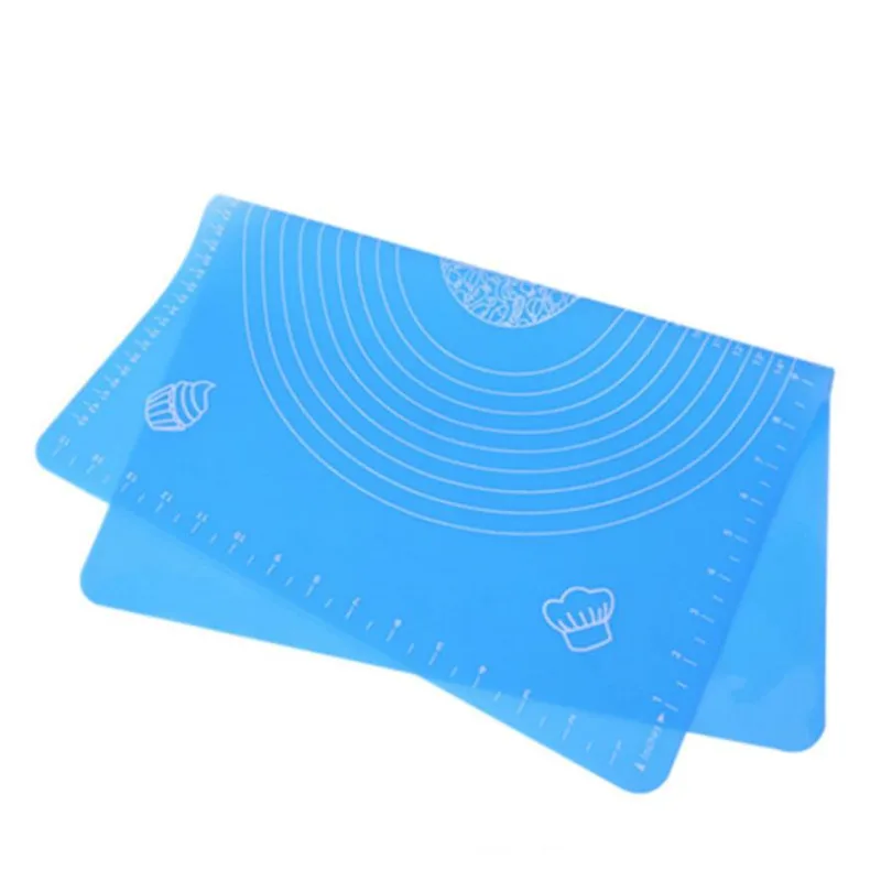 1pc Non-Stick Silicone Mat Rolling Dough Liner Pad Pastry Cake Bakeware Paste Flour Table Sheet Scale Kitchen Tools 30X40CM