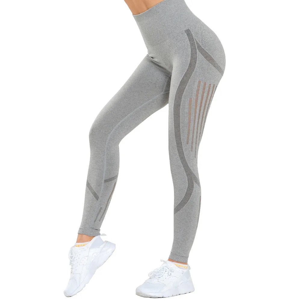 Спортивные женские бесшовные леггинсы Vital для фитнеса тренажерного зала с