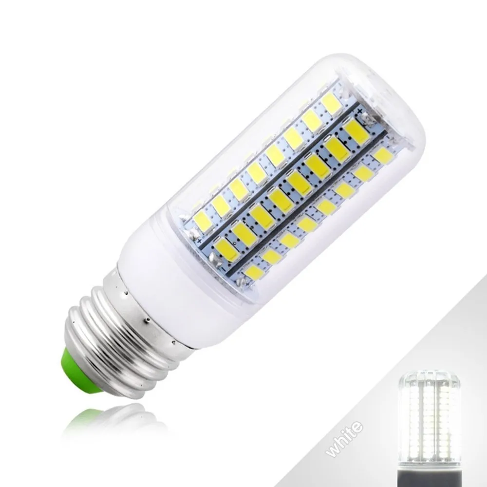 E27 светодиодный светильник E14 тип «Кукуруза» SMD5730 220V лампы 24 36 48 56 69 72 светодиодный s люстры лампы в форме свечи светодиодный светильник для украшения дома ампулы