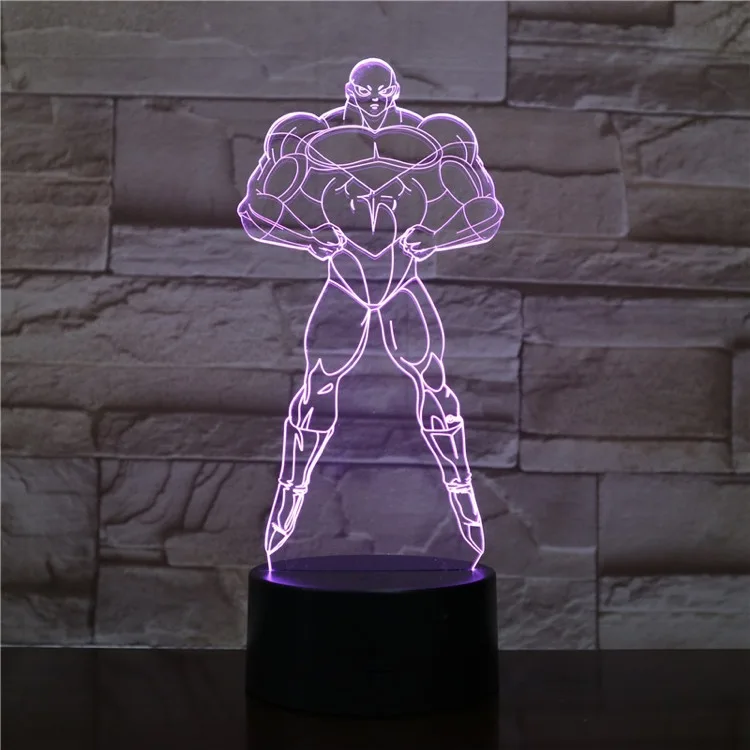 

3d Night Light Seven Dragon Ball Animation Cartoon Jilian Led Colorful Creative Decoration Lamp Bedside Z Gece Lambasi Lampara