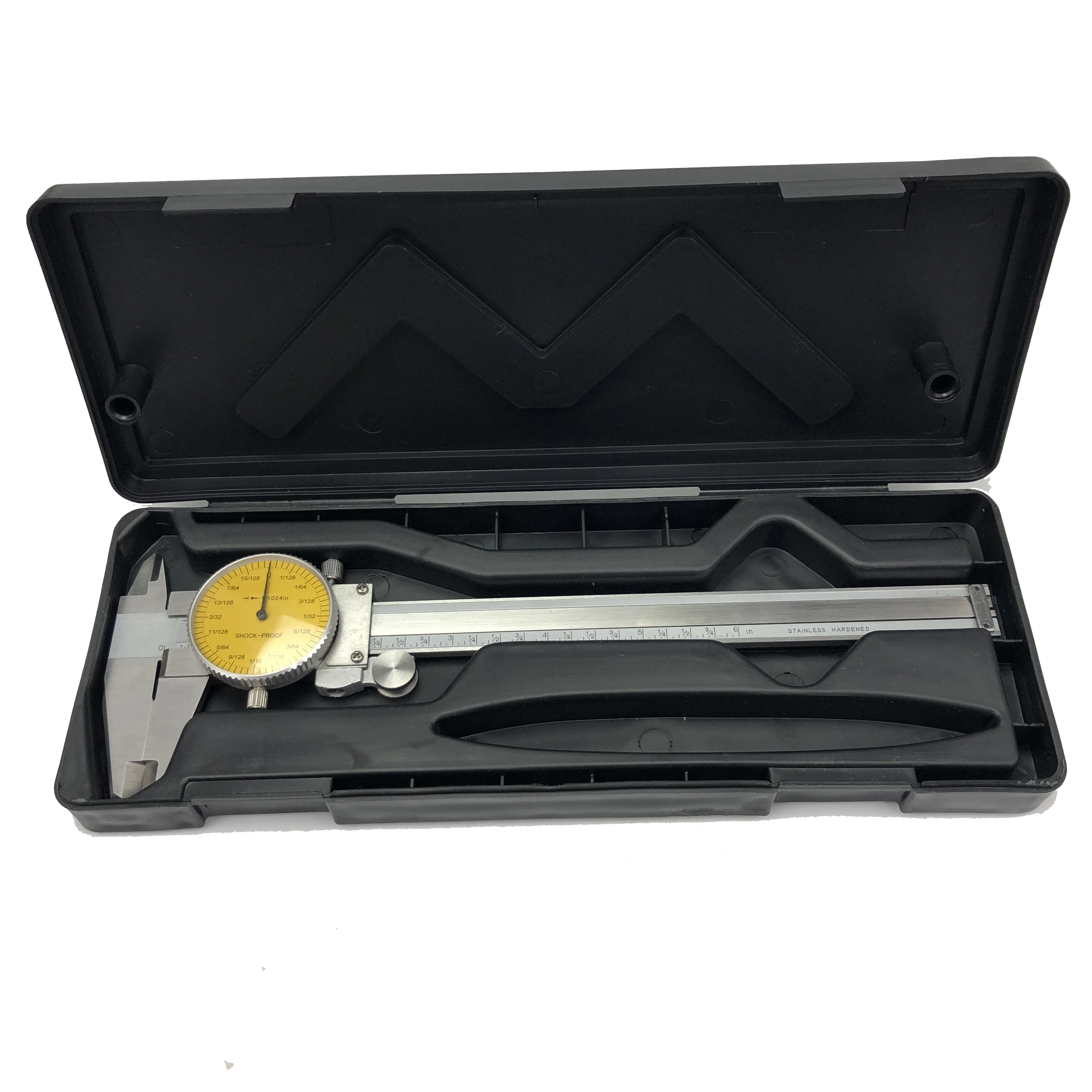 6InchStainlessSteelFractionalDialCaliper6inchShockproof