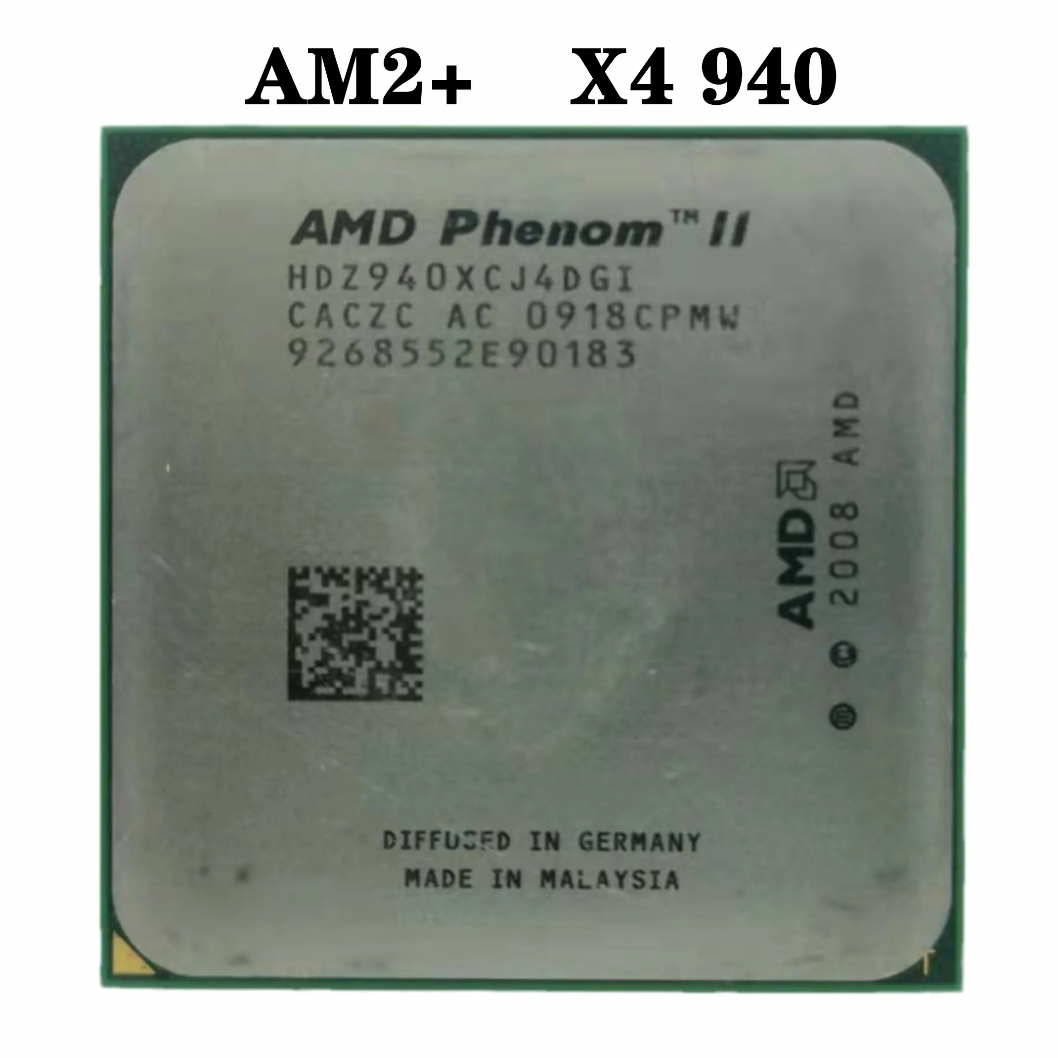 Настольный процессор Phenom II X4 940 3 0 ГГц 2 Мб кэш-памяти L2 HDZ940XCJ4DGI четырехъядерный