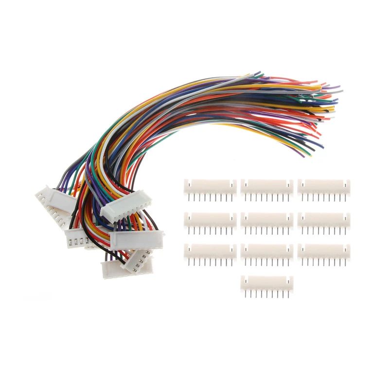XH JST 2.5 5-Pin Mâle Connecteur à angle droit en-tête Wire to Board plug x 50 pcs