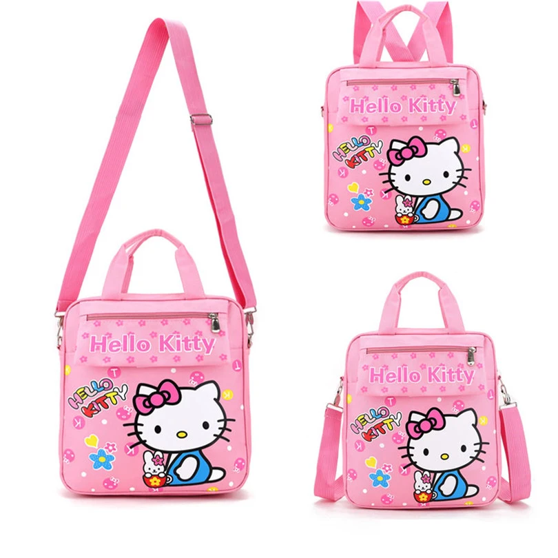 HELLO KITTY, сумка-мессенджер на плечо, Детская сумочка с изображением героев мультфильмов, вечерние модные сумки на плечо, сумка через плечо для девочек-подростков