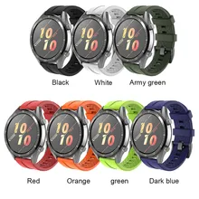 Открытый силиконовый ремешок для huawei GT ремешок 22 мм ширина силиконовый сменный Браслет для samsung Galaxy Watch 46 мм