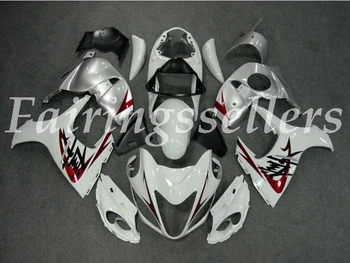 

Injection Molding New ABS Motorcycle Fairings kit Fit For Suzuki GSX1300R 2008 2009 2010 2011 2012 Fairings White Silver red