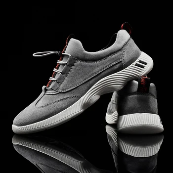

Men's casual shoes breathable sneakers comfortable shoes fashion walking shoes rubber non-slip outdoor men's shoes 2020 new hot