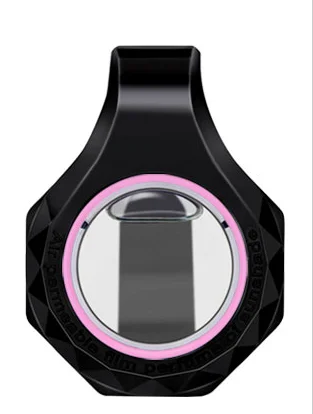 Car Air Freshener Nano car air perfume Car sun visor perfume Auto Indoor Air Purifier Aromatherapy Fragrance Smell Diffuser - Color Name: Black pink-lavender