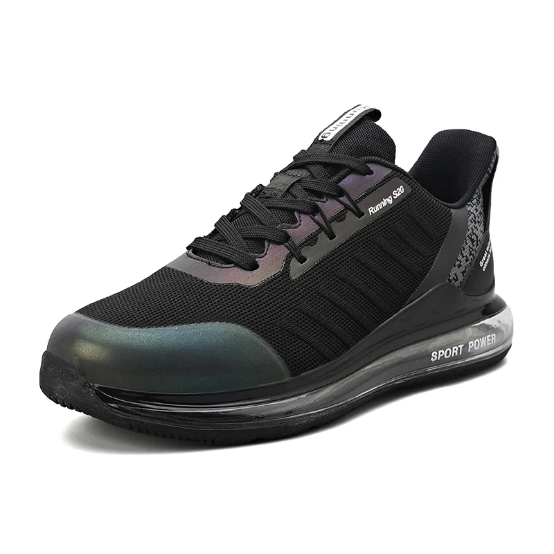 Air Cushion Men's Sneaker Lace Up Running Shoes for Men Outdoor Man