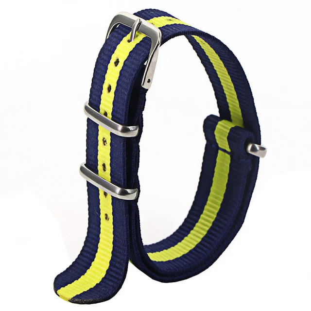 1pcs Nato Strap 18mm 20mm 22mm Nylon Watch Band Waterproof Watch Strap for Nato Army Sport Watch Dropshipping Belt Number 40