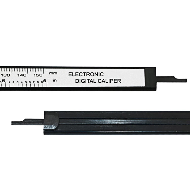 New Arrival 150mm 6inch LCD Digital Electronic Carbon Fiber Vernier Caliper Gauge Micrometer LT230