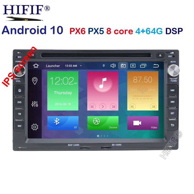 DSP IPS 4G Android 10 0 Автомобильный GPS для VW PASSAT B5 B4 JETTA BORA GOLF 4 SHARAN POLO MK5 MK4 MK3 T5 TRANSPORTER Peugeot 307