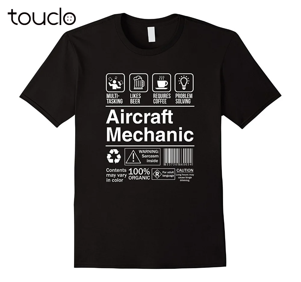 

2021 футболка в стиле хип-хоп, 100% хлопок, футболка с коротким рукавом, футболка с этикеткой механика самолета, футболка